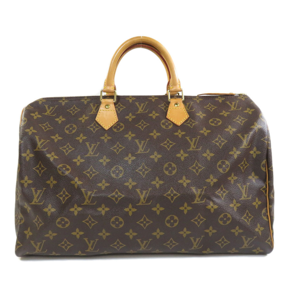 Louis Vuitton Speedy 40 Monogram Shoulder Bag Monogram Canvas
